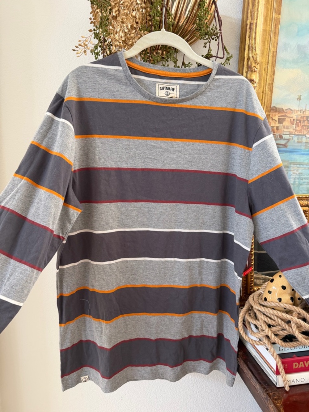 Captain Fin long sleeve Tshirt L